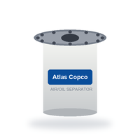 Фильтр-маслоотделитель сепаратор Atlas Copco 1630404600 (2202929400, 2202929450, 3002600650) (OEM-аналог)