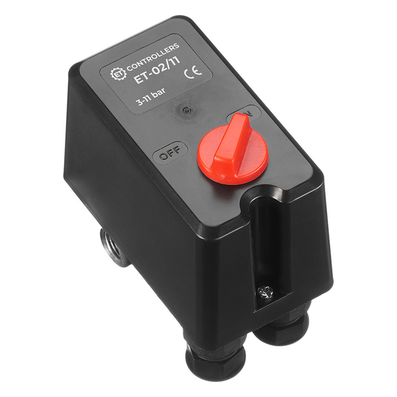 Реле давления ET-02/11 (3-11 бар, 220В-2.2кВт, 1/4”)