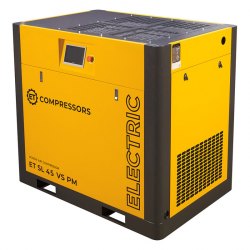 Винтовой компрессор ET-Compressors SL 45-16 VS PM и двигателем на постоянных магнитах