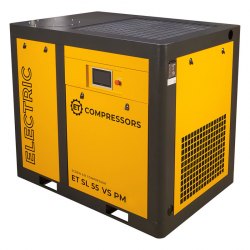 Винтовой компрессор ET-Compressors SL 55-16 VS PM и двигателем на постоянных магнитах