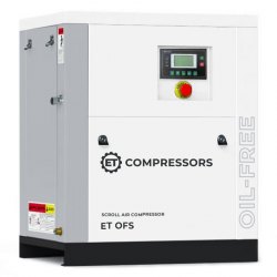 Спиральный безмасляный компрессор ET-Compressors OFS 16.5/5.5-10 belt