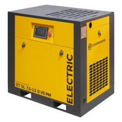 Винтовой компрессор ET-Compressors SL 7,5-13 D VS PM без муфты и двигателем на постоянных магнитах