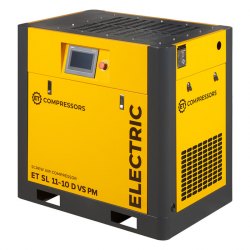Винтовой компрессор ET-Compressors SL 11-10 D VS PM без муфты и двигателем на постоянных магнитах