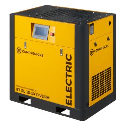 Винтовой компрессор ET-Compressors SL 15-10 D VS PM без муфты и двигателем на постоянных магнитах