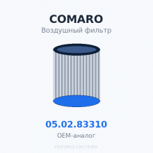 Фильтр воздушный COMARO 05.02.83310 OEM