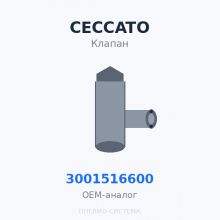 Ремкомплект термостата Ceccato 3001516600 OEM