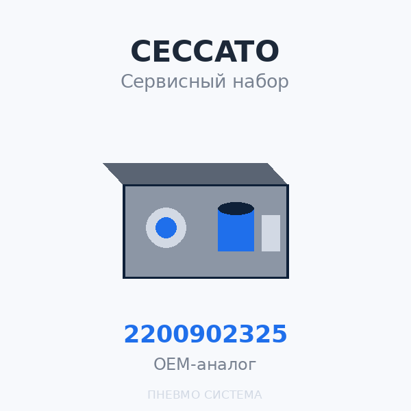 Сервисный набор Ceccato 2200902325 (3000 моточасов) OEM