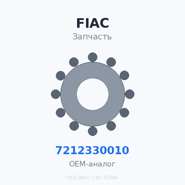Магистральный фильтр (0.01 мкм) FIAC FX023 7212330010 (1127210233) OEM