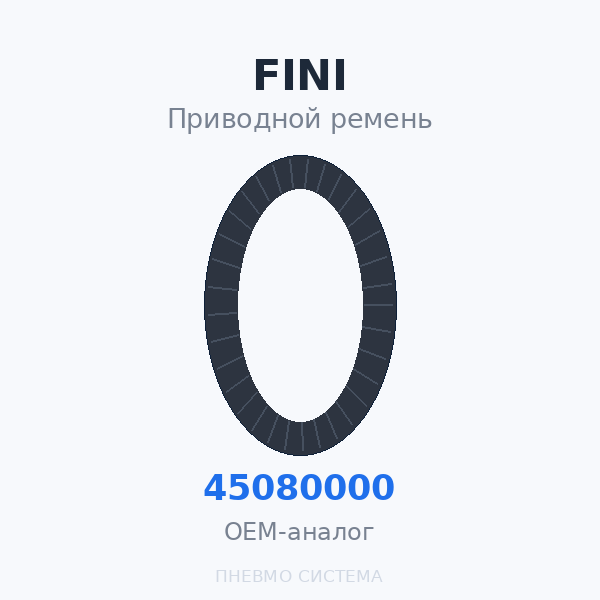 Приводной ремень FINI 045080000 OEM