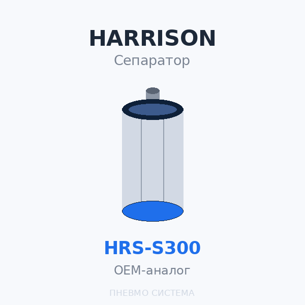 Фильтр-маслоотделитель сепаратор HARRISON HRS-S300 OEM