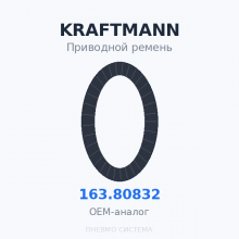 Приводной ремень KRAFTMANN 163.80832 OEM